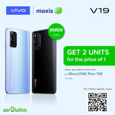 Now each maxisone supplementary line will get maxisone share is maxis' supplementary postpaid line, which can be both with any main. Ciklilyputih The Lifestyle Blogger Enjoy A Bundle Of Two Vivo V19 At One Price With Maxis Zerolution