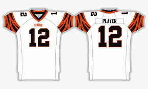 This mockup templates are the best presentation tool to showcase your work in creative way. Bengalsawayv2 American Football Jersey Design Template 800x412 Png Download Pngkit