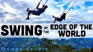 So if you are looking for an adrenaline rush and a great view, book your flight to ecuador. Swing At The End Of The World Banos Ecuador Youtube
