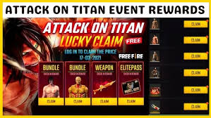 You'll charge headfirst in truth, few games put on quite as big a show as garena free fire when it comes to collabs, and the upcoming attack on titan event sounds like no exception. Free Rewards Attack On Titan Event Free Fire Attack On Titan Event Confirm Date Ff New Event Youtube