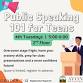 Teen Public Speaking 101 event image