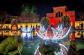 Der botanische garten hat das ganze jahr über geöffnet. Christmas Garden In Der Wilhelma Die Lichter Show Kehrt Zuruck Stuttgart Stuttgarter Nachrichten