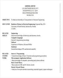 Electrical engineers seem to be running the world these days. 55 Engineering Resume Samples Pdf Doc Free Premium Templates