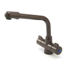 Which is the hot valve on a bridge mixer? Valves For Westco Ultima Mono Sink Mixer Tap Mocha 43036 Baker And Soars