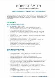 6,832 open jobs for wealth manager. Financial Advisor Resume Samples Qwikresume