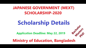 The mext japanese government scholarship is open to all the participants from asia, pacific, north america, latin scholarships. Japanese Government Mext Scholarship 2020 Part 01 Scholarship Details My Voice Youtube