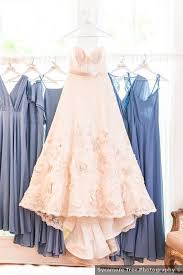 Garrett And Holly S Wedding In San Antonio Texas In 2020 Top Wedding Dress Designers Blue Bridesmaid Dress Summer Wedding Dresses Simple