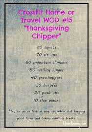 Throwback to our last stink n drink! Crossfit Home Or Travel Wod 15 Aka Thanksgiving Chipper Deliciously Fit