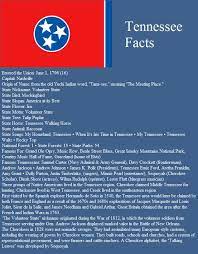 22 Tennessee Fun Facts Ideas Fun Facts Tennessee Facts