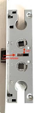 If you are looking to purchase a new door, make you you request that you have a fullex multipoint lock fitted Broken Pella Storm Door Lock Doityourself Com Community Forums