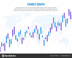 candle graph stock market exchange marketing statistics