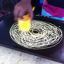 Credit resep :yuyun hidayatassalamualaikum wr wbhiii guys ada referensi menu buat bukaan nanti ada roti jala /roti kirai yang disajikan dengan kuah manis. Roti Jala Wikipedia