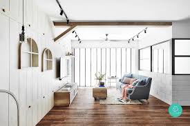 A tall display cabinet with glass doors and deep drawer storage houses samples and supplies. 13 Clever Carpentry Ideas That Aren T Your Usual Built Ins Qanvast