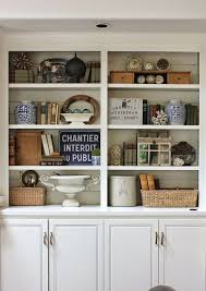 How To Style A Bookcase 5 Design Tips A Blissful Nest Bookcase Decor Bookshelf Decor Styling Bookshelves