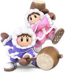 Ice Climbers In Super Smash Bros Ultimate Smash Bros Super Smash Bros Characters Super Smash Bros