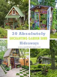 Okay, so terrible pun, but the way this person used rocks to create a flat spot in their sloping yard for a small patio deserves recognition. 30 Absolutely Enchanting Garden Shed Hideaways