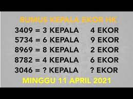 Prediksi Kepala Ekor Hongkong Minggu 11 April 2021 Prediksi Elang Youtube