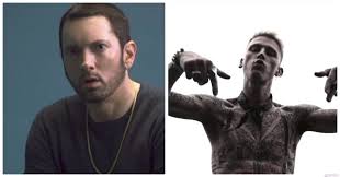 I think i'm okay by machine gun kelly, yungblud & travis barker. Machine Gun Kelly Antwortet Mit Einem Track Auf Eminems Diss Video