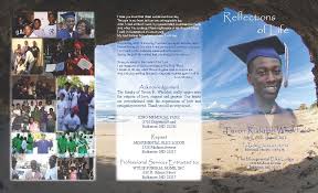 Front Of Funeral Program Funeral Programs Funeral Memorial Funeral