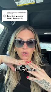 Replying to @Patricia Shaw Aguile Thank you so much! Glasses are  @Tiffany&Co. The most beautiful timeless pair of sunglesses i have ever  owned! Never gone out of style #tiffanysunglasses #tiffanyandco ...