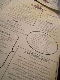 While At Ata55 Have Dinner At The Purple Pig Chicago Menu Design Chicago Love Food