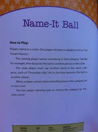 Ball Categories Group Games For Kids Youth Games Classroom Games