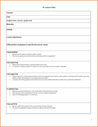 A lesson plan is a detailed outline of instruction that an educator has put together. 5e Student Lesson Planning Template Download As Doc Science Lesson Plans Lesson Plan Templates Lesson Plan Template Free