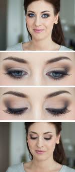 Smokey Eyes Blaue Augen Schminktipps Leicht Entzueckend Makeup Makeup Fur Blaue Augen Blaue Augen Schminken Naturliches Smokey Eye