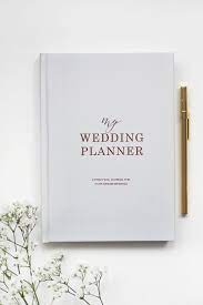 Light Grey Rose Gold Foil Wedding Planner Book Wedding Planner Book Wedding Organizer Planner Wedding Planner