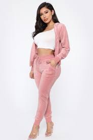 The Original Trendsetter Velour Set Mauve Fashion Nova Outfits Activewear Fashion Fashion