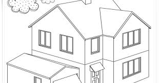 200 gambar mewarnai yang bagus mudah untuk anak anak terbaru. Gambar Rumah Kartun Hitam Putih Simple Ideku Unik