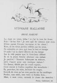 Mallarme Brise Marine Mallarme Poesie Francaise Poeme Et Citation