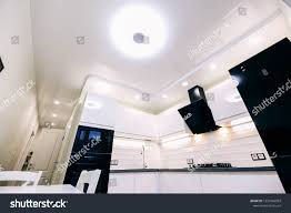 led lighting modern kitchen suspended