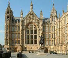 The palace of westminster, also known as the houses of parliament or westminster palace, in london, england the oldest part of the palace still in existence, westminster hall, dates from 1097. Palace Of Westminster Wikipedia