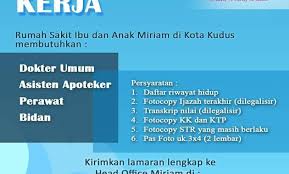 Persyaratan kerja di cwii sragen. Lowongan Kerja