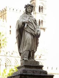 Il sindaco orlando conferisce la cittadinanza onoraria all'ormai ex reggente del santuario di santa rosalia: Santa Rosalia Palermo Opera Di Gaspare Guercio Del 1655 Balaustra Cattedrale Statue Chiesa Cattedrali