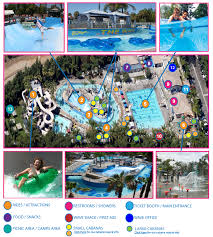 Park Map Attractions Wave Waterpark