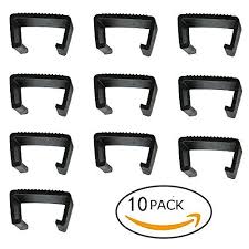 Qiqihome Pack Of 10 Patio Rattan Wicker Furniture Sectional Sofa Chair Alignment Fasteners Clips Sofa Clip Rattan Garden Furniture Garden Sofa Wicker Furniture