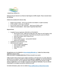 Check spelling or type a new query. Griffin Observership Application