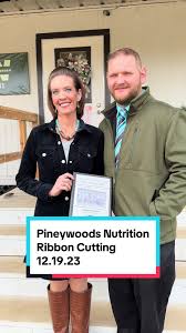 Congratulations, Pineywoods Nutrition, and welcome to the Chamber! What a  great turnout for our last ribbon cutting of 2023! Pineywoods Nutrition,  located at 8043 US 69 N in Pollok, offers hot or iced ...