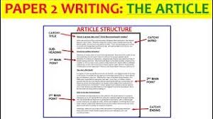 But it should be noted that while editorials and other articles in opinion columns are predominantly evaluative, newspaper feature. Articles Paper 2 Writing Exam Eduqas Gcse English Language Youtube