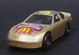 Shop for the latest hwc vehicles, accessories by signing up, i agree to receive emails with product updates, offers, news, and other information from hot wheels collectors and the mattel family of. 1998 Hot Wheels Nascar 50th Anniversary 94 Bill Elliot 8 8 Gold Die Cast Toy Race Car Vehicle Mcdonald S Happy Meal