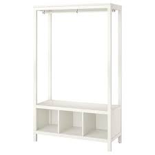Hemnes Kleiderschrank Offen Weiss Las 120x50x197 Cm Ikea Deutschland Hemnes Kleiderschrank Offene Garderobe Ikea Hemnes Kleiderschrank