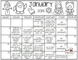 Yearlong Writing Calendar In 2020 Kindergarten Writing Prompts January Writing First Grade Writing Prompts
