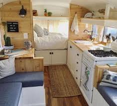 Camper Living Storage Ideas And Interior Makeover Vanchitecture Vintage Camper Interior Campervan Interior Camper Decor