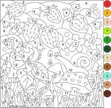 Pak je stiften of kleurpotloden en leef je uit, alleen of samen met je kinderen, en ontdek hoe. Kleurplaat Op Nummer