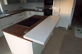 eckkuche mit insel und theke haus kuchen wohnkuche kuche tresen