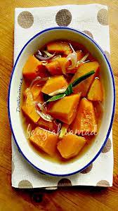 Masak lemak putih labu yang sangat sedap azie kitchen. Labu Masak Bening Dengan Bilis