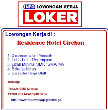 Bagi sobat yang saat ini sedang mencari lowongan pekerjaan khususnya untuk daerah kabupaten padang. Loker Gracika