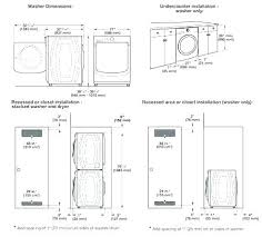 washing machine size chart zkdisu info